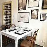 Villakrocker - Elberadweg Trifft Wandkunstwerk Apartman Burg bei Magdeburg