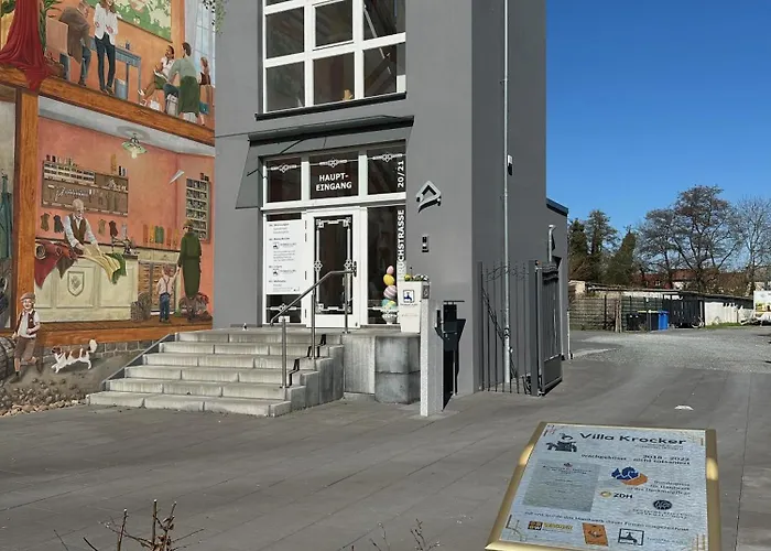 Villakrocker - Elberadweg Trifft Wandkunstwerk Appartement *