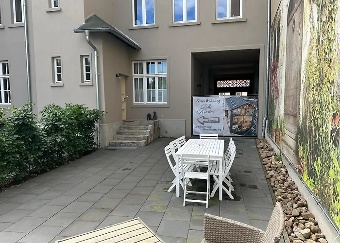Villakrocker - Elberadweg Trifft Wandkunstwerk Appartement Burg bei Magdeburg