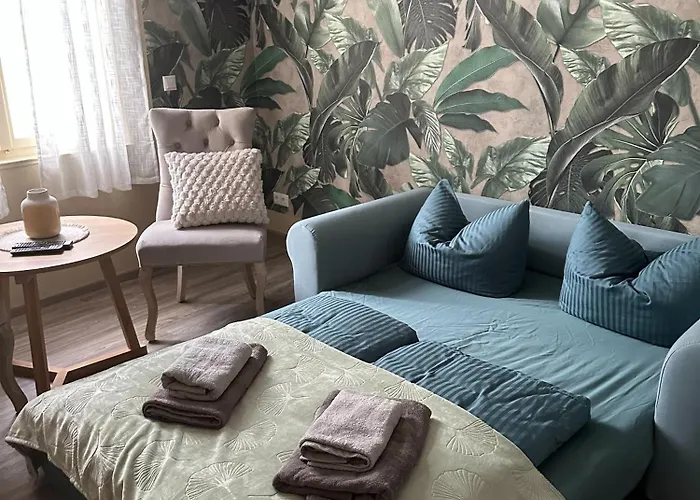 Appartement Villakrocker - Elberadweg Trifft Wandkunstwerk *