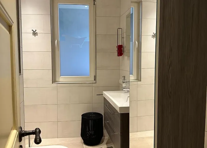 Appartement Villakrocker - Elberadweg Trifft Wandkunstwerk